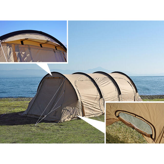 DOD カマボコテント3M カーキKAMABOKO TENT 3(M)新品