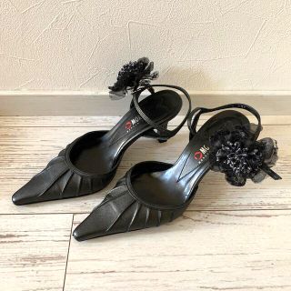 MORGAN ハラコパンプス