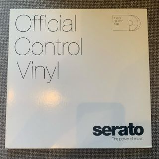 SERATO scratch live コントロールヴァイナル　10inch(DJコントローラー)