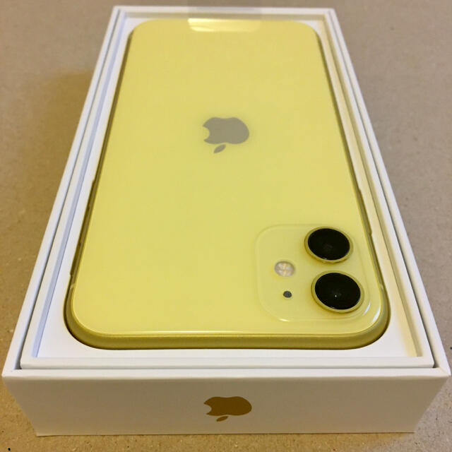 格安新品 iPhone - iPhone 11 128GB イエロー スマートフォン本体