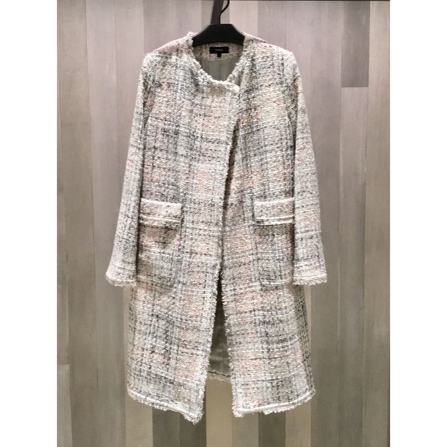 すめです☟ theory - Theory 18SS ツイードコート 定価7.5万円の通販