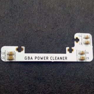 ゲームボーイアドバンス ノイズ対策コンデンサー gba Powercleaner(携帯用ゲーム機本体)