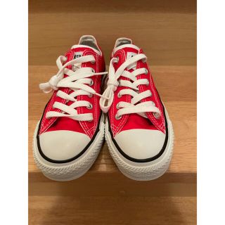 コンバース(CONVERSE)のコンバース　赤(スニーカー)