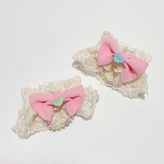 アンジェリックプリティー(Angelic Pretty)のAngelic Pretty⭐︎Candy heartsお袖とめ(ブレスレット/バングル)