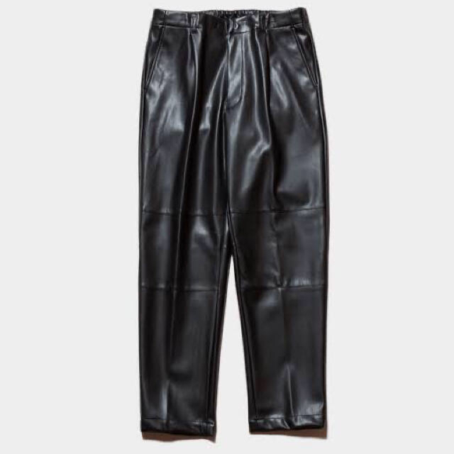 stein FAKE LEATHER WIDE TROUSERS Mサイズ