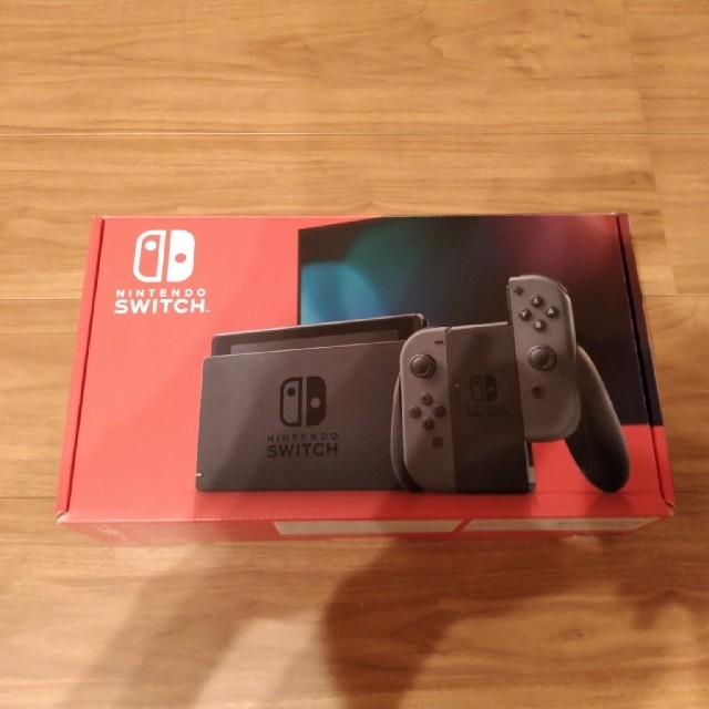 美品☆保証あり☆任天堂スイッチ本体☆新型☆グレー☆switch