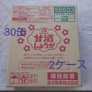 モリナガセイカ(森永製菓)の森永甘酒しょうが30缶×2ケース(その他)