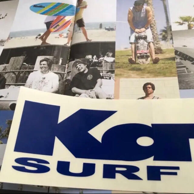 VANS(ヴァンズ)のKatinケーティン限定カスタムサーフトランクスSURF bigバナーステッカー スポーツ/アウトドアのスポーツ/アウトドア その他(サーフィン)の商品写真