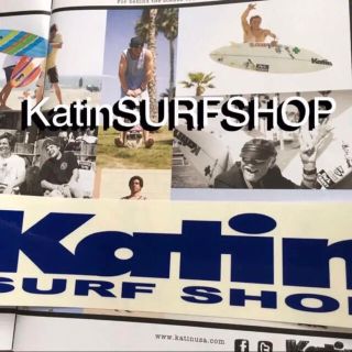 ヴァンズ(VANS)のKatinケーティン限定カスタムサーフトランクスSURF bigバナーステッカー(サーフィン)