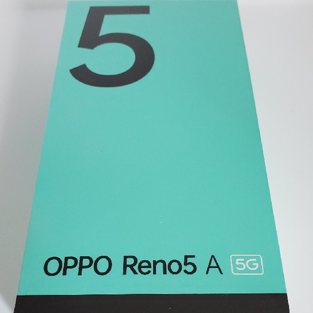 ［新品］OPPO Reno5 A (eSIM) Y!mobile アイスブルー