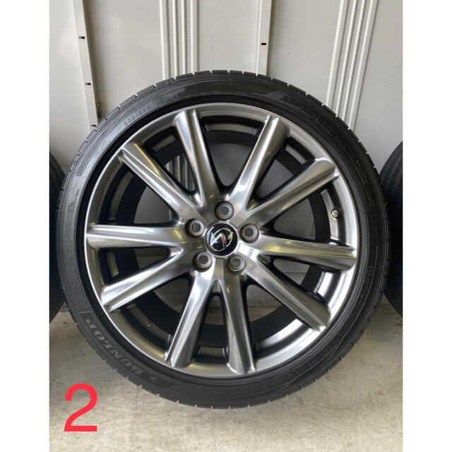 レクサス LEXUS GS Fスポーツ10系前期 19インチ純正ホイール - 自動車 レクサス LEXUS GS Fスポーツ10系前期 19インチ純正ホイール - 自動車