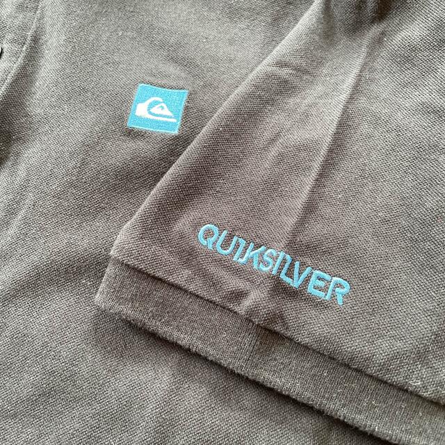 QUIKSILVER(クイックシルバー)のクイックシルバー 半袖 ポロシャツ ブラック XXL サーフィン サーフ系 メンズのトップス(ポロシャツ)の商品写真