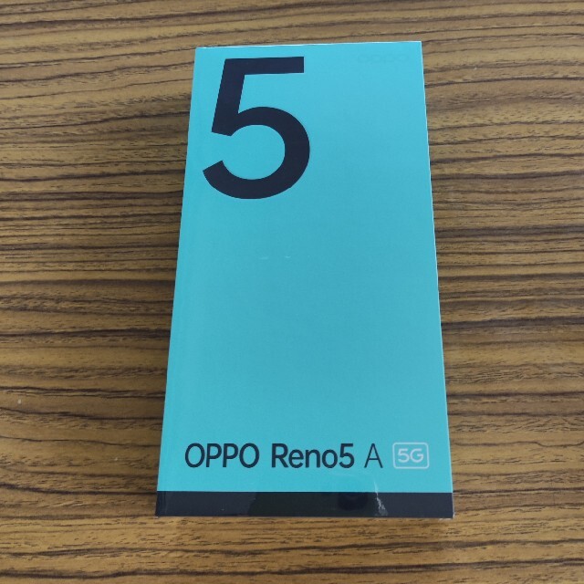 OPPO　RENO5 A（ブラック）新品未開封　ワイモバイルのサムネイル