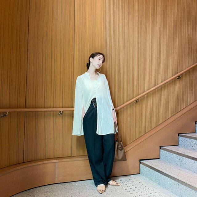 新品未使用】louren big crepe cardigan の通販 by l.|ラクマ