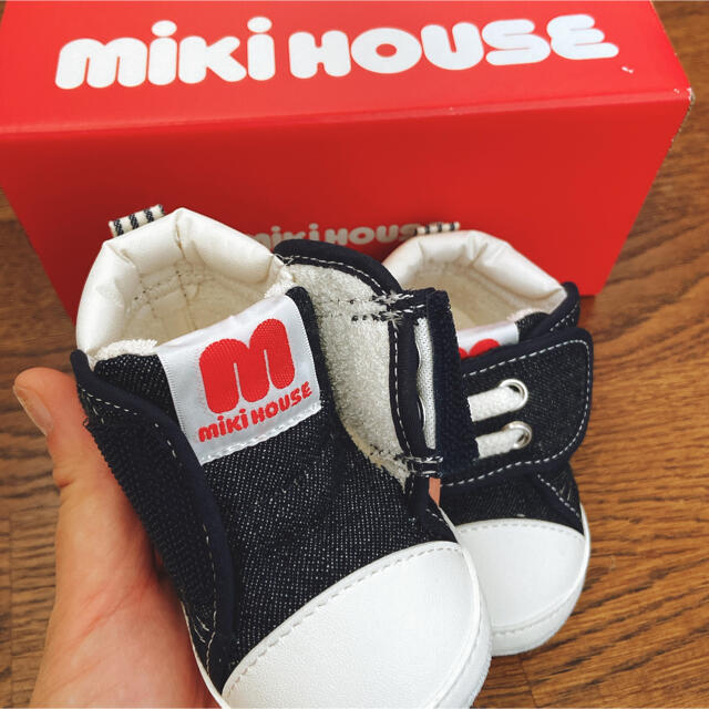 mikihouse(ミキハウス)のミキハウス プレシューズ キッズ/ベビー/マタニティのベビー靴/シューズ(~14cm)(スニーカー)の商品写真