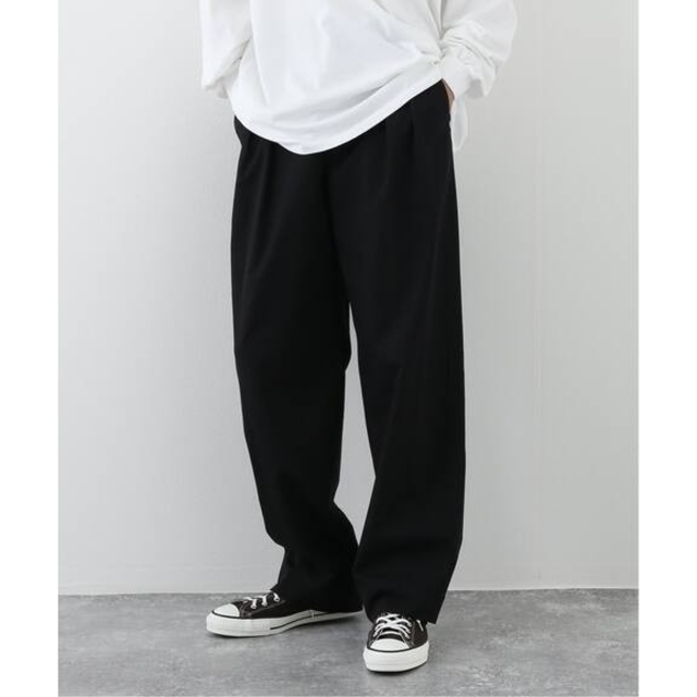 COMOLI(コモリ)の21AW SUPER FINE WOOL COTTON TWILL SLACKS メンズのパンツ(スラックス)の商品写真