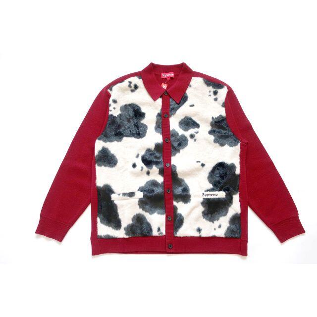 Supreme(シュプリーム)のL)Supreme Cow Print Cardiganカウプリントカーディガン メンズのトップス(ニット/セーター)の商品写真