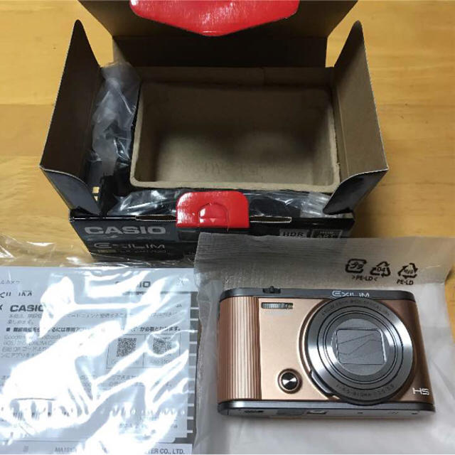 CASIO(カシオ)の新品未使用 カシオ  EX-ZR1700 人気ゴールド♬ スマホ/家電/カメラのカメラ(コンパクトデジタルカメラ)の商品写真