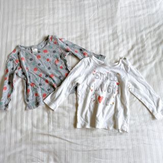 エイチアンドエム(H&M)のH&M ロンT 2枚セット(Ｔシャツ)