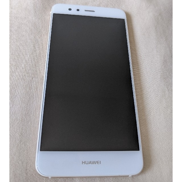 Huawei P10 lite（本体とケースのみ）SIMフリー、パールホワイト 1