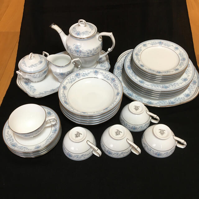 食器 Noritake ブルーヒル ディナーセット② アウトレット人気商品