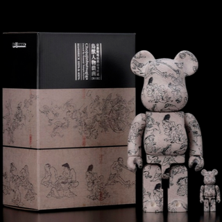メディコムトイ(MEDICOM TOY)のBE@RBRICK 鳥獣人物戯画 第弍集 100% & 400%(その他)