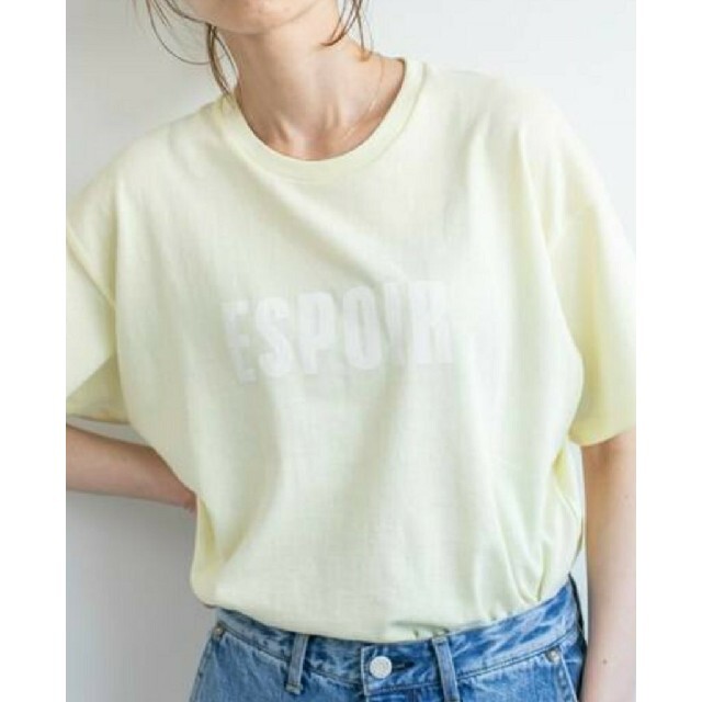 IENA(イエナ)の☆IENA☆ESPOIR Tシャツ☆iena☆ レディースのトップス(Tシャツ(半袖/袖なし))の商品写真