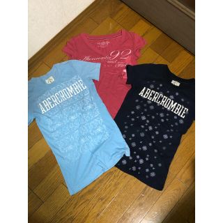 アバクロンビーアンドフィッチ(Abercrombie&Fitch)のアバクロ　tシャツ　3枚セット(Tシャツ(半袖/袖なし))