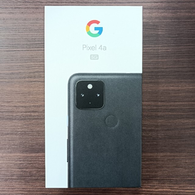 【新品】Google Pixel 4a 5G Just Blackスマートフォン/携帯電話