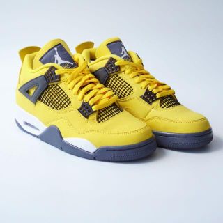 ナイキ(NIKE)のNIKE AIR JORDAN 4 "Tour Yellow" 27cm(スニーカー)