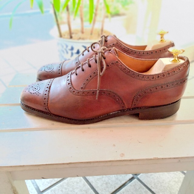 EDWARD GREEN(エドワードグリーン)の極希少美品 旧工場製 エドワードグリーン カドガン #33 メンズの靴/シューズ(ドレス/ビジネス)の商品写真