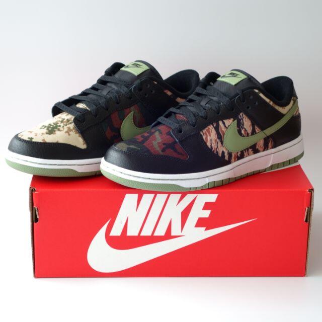 NIKE DUNK LOW Black Multi-Camo 27.0cm