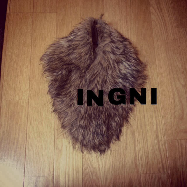 INGNI(イング)のINGNI♡ファーティペット♡ レディースのファッション小物(マフラー/ショール)の商品写真