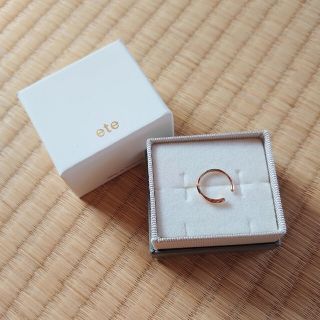 ete - エテ ete ツイストフープイヤリング 片方のみの通販 by うさぎの