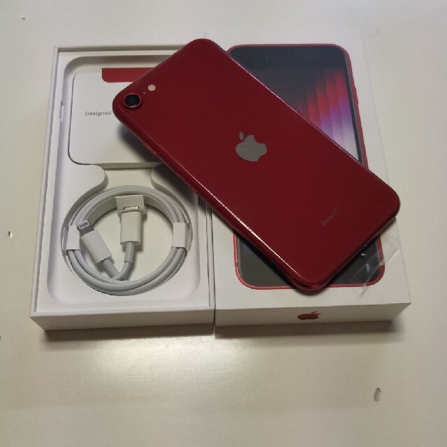 iPhone　se3 128GB 　PRODUCT　RED エンタメ/ホビーのエンタメ その他(その他)の商品写真