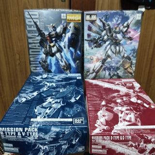 バンダイ(BANDAI)のガンプラ 未組立４個セット(模型/プラモデル)