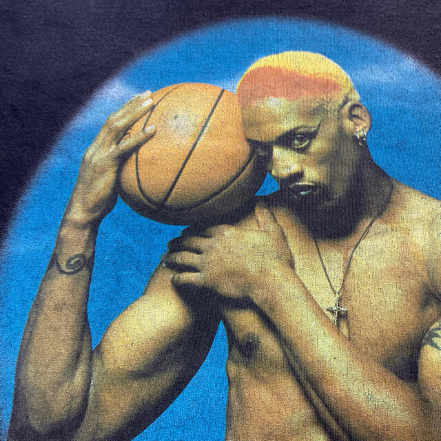 Dennis Rodman vintage t-shirt XL メンズのトップス(Tシャツ/カットソー(半袖/袖なし))の商品写真