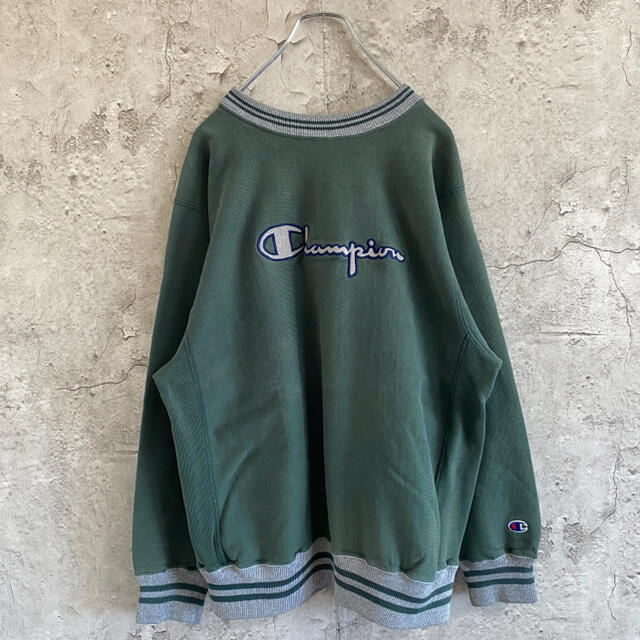 Champion チャンピオン　リバースウィーブ　スウェット　グレー　古着屋購入