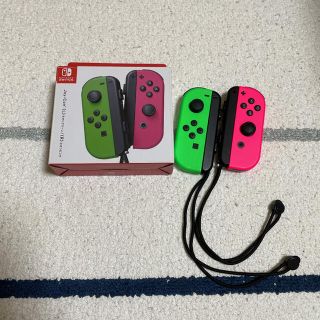 ニンテンドースイッチ(Nintendo Switch)のNintendo JOY-CON ネオングリーン/ネオンピンク(その他)