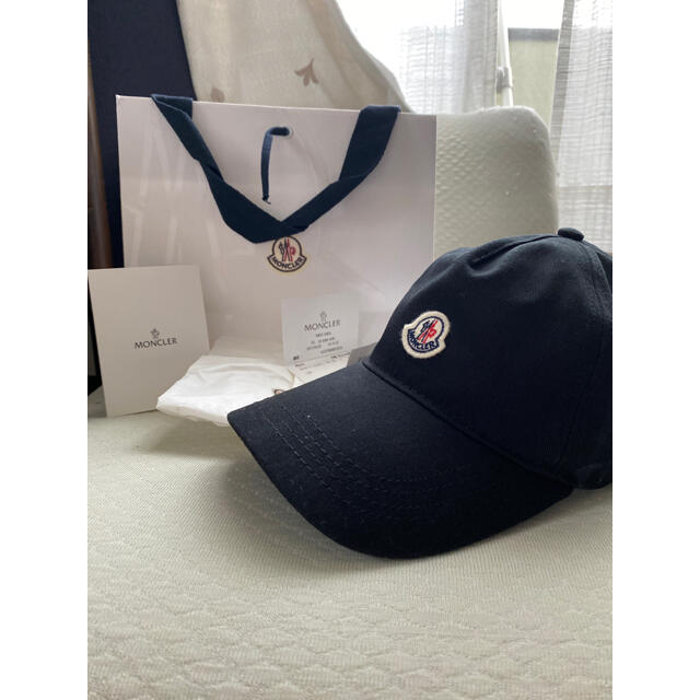 MONCLER モンクレール　ロゴパッチ　キャップ 1