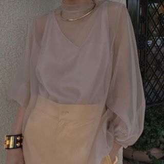 専用　アメリヴィンテージ　SHEER LOOSE BLOUSE