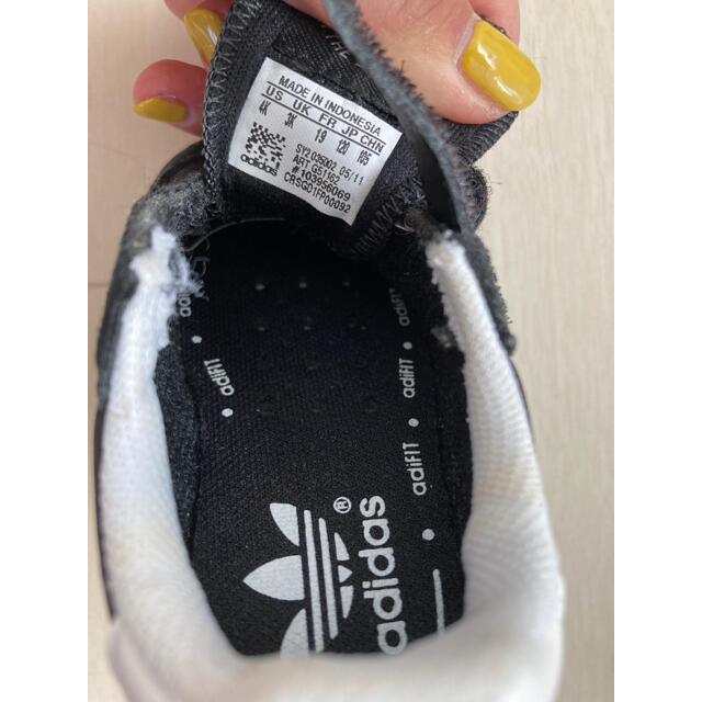 adidas(アディダス)のアディダス　ドラゴン　ベビー　スニーカー キッズ/ベビー/マタニティのベビー靴/シューズ(~14cm)(スニーカー)の商品写真
