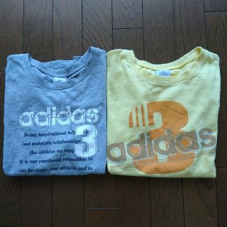 アディダス(adidas)のアディダスTシャツ  2枚  レディースM(Tシャツ(半袖/袖なし))