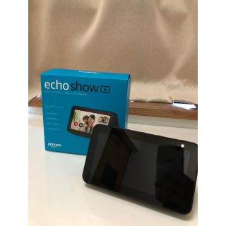 エコー(ECHO)のecho show5 amazon 美品　第一世代　チャコール(その他)