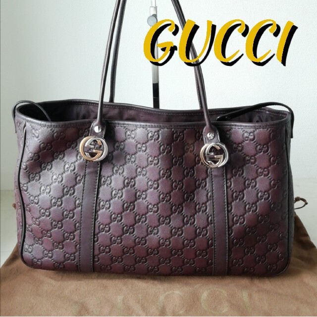 Gucci - 《未使用に近い　正規品》グッチ　トートバッグ