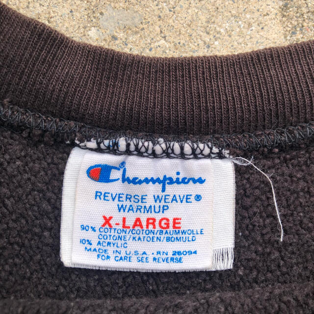 Champion(チャンピオン)のトリコタグ　champion Reverse Weave ダークチョコ　XL メンズのトップス(スウェット)の商品写真