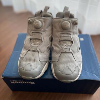 リーボック(Reebok)のReebok pump Fury リーボック ポンプヒューリー グレー 24cm(スニーカー)