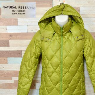 【NATURAL RESEARCH】 美品 ナチュラルリサーチ ダウンジャケット(ダウンジャケット)