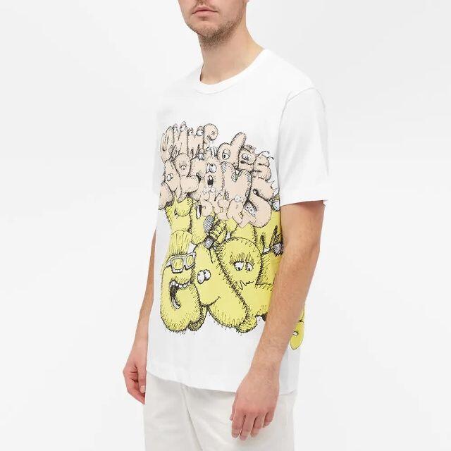 COMME DES GARCONS SHIRT X KAWS PRINT TEE