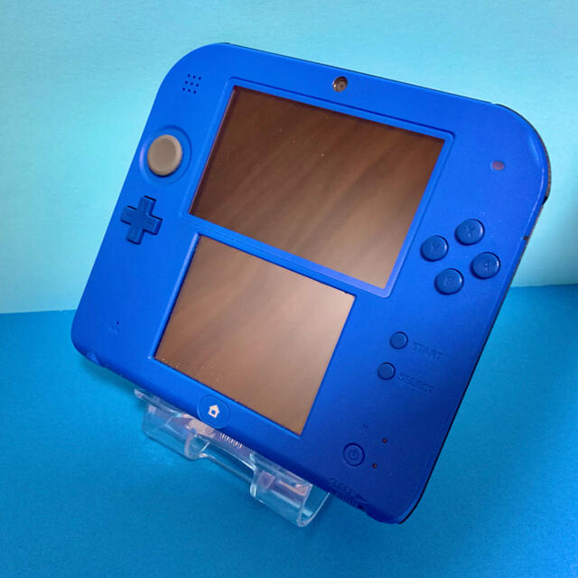 任天堂 Nintendo 2DS レッド タッチペン、充電器付き SDカードなし